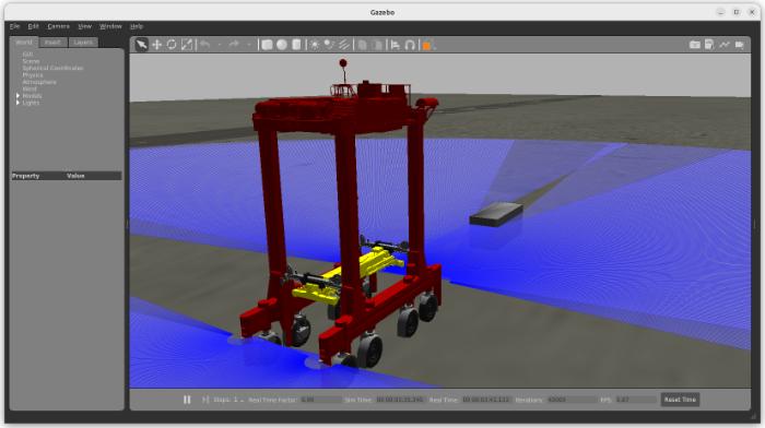 Gazebo simulator